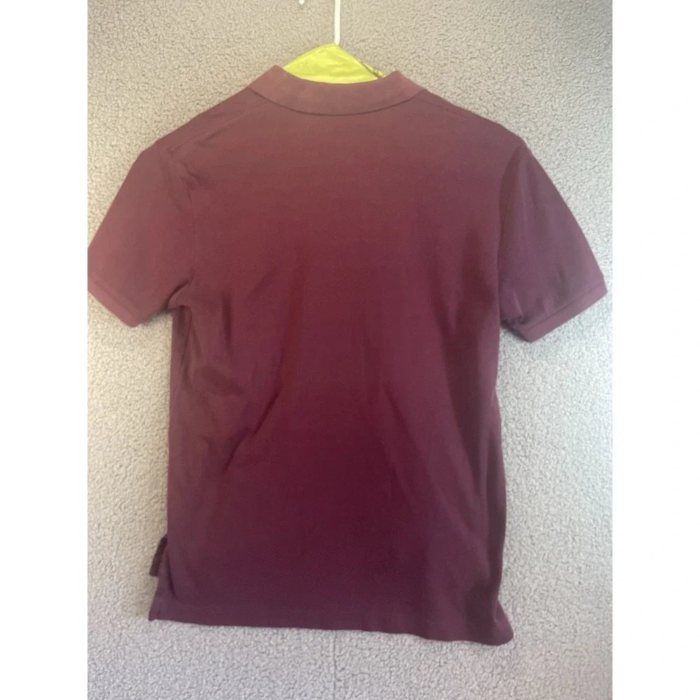 Ralph Lauren polo Men's  Large short sleeve‎ shirt. Brown Casual.
